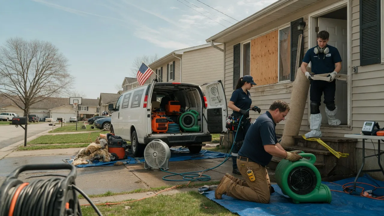 Water Damage Restoration in Melbourne, KY near me